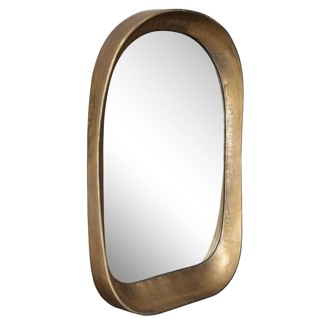 BRADANO BRASS ARCH MIRROR