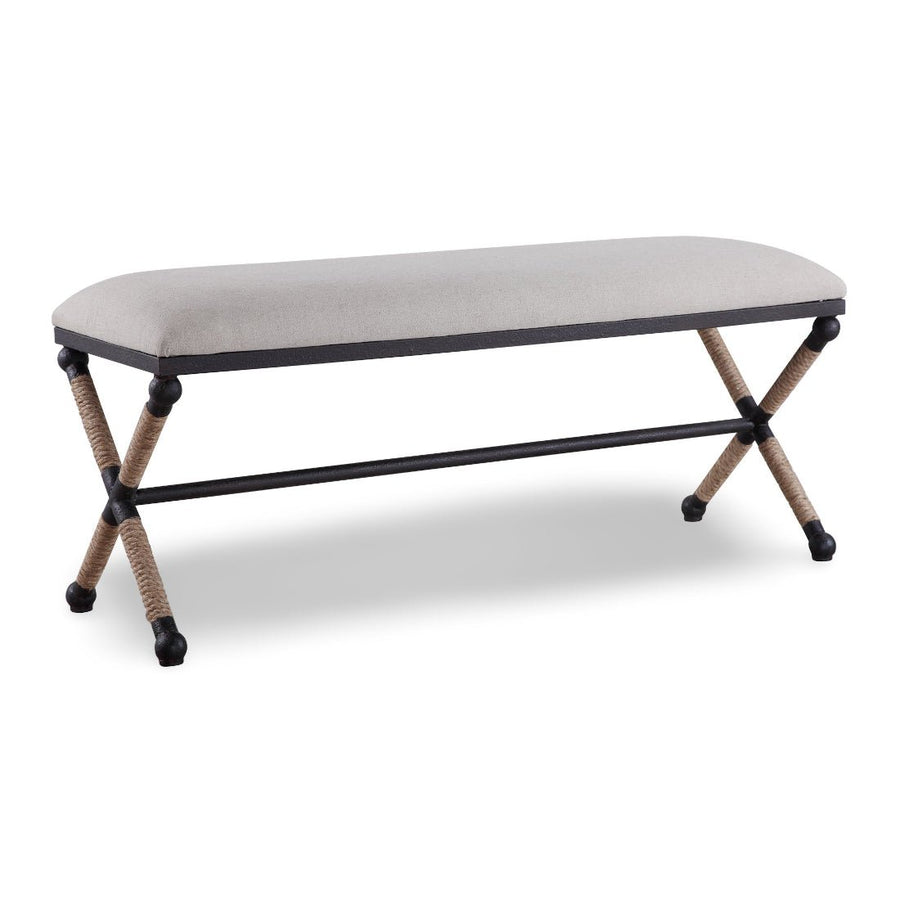 BRADDOCK NATURAL CANVAS BENCH