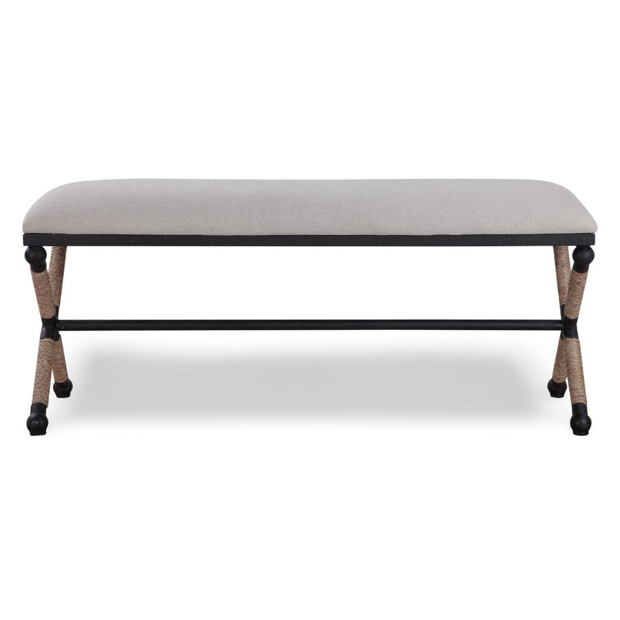 BRADDOCK NATURAL CANVAS BENCH