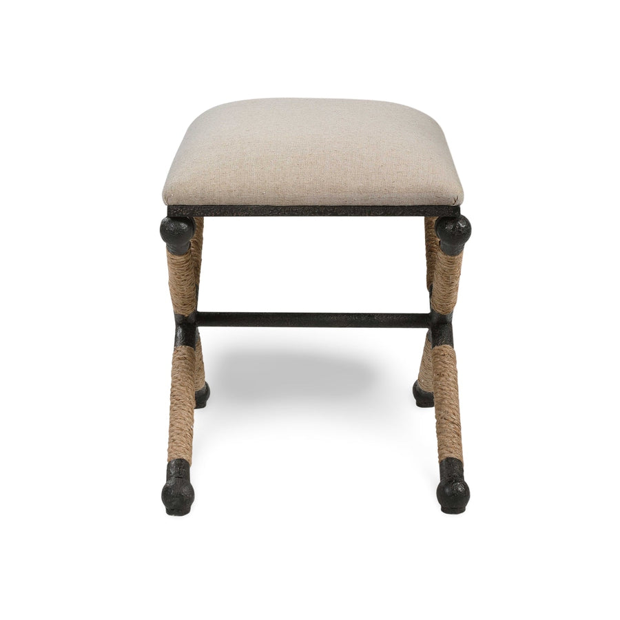 BRADDOCK NATURAL CANVAS SMALL BENCH