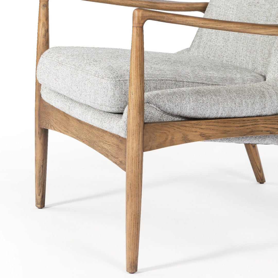 BRADEN ARM CHAIR: MANOR GREY