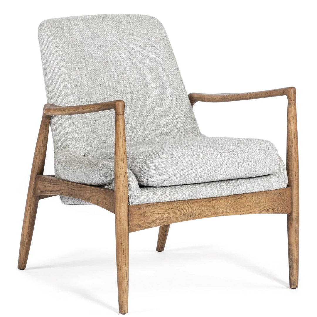 BRADEN ARM CHAIR: MANOR GREY