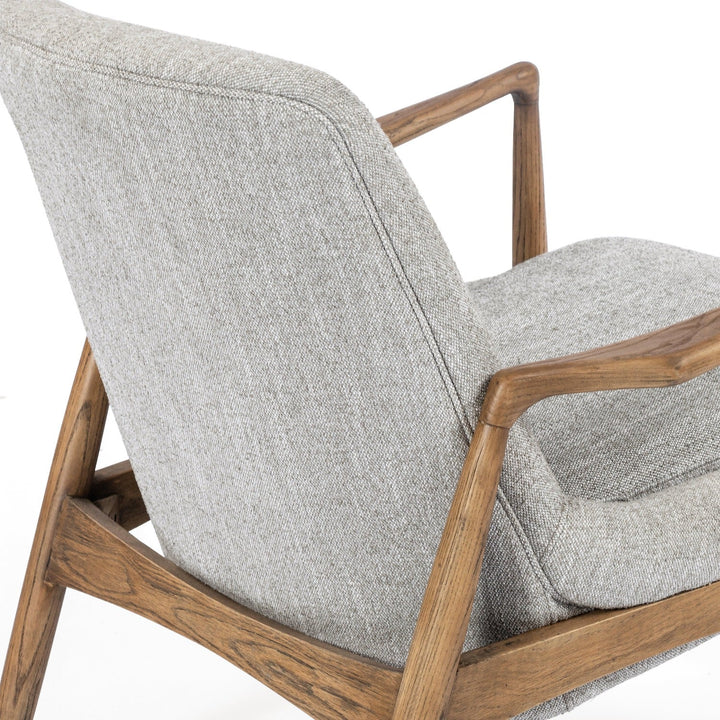 BRADEN ARM CHAIR: MANOR GREY