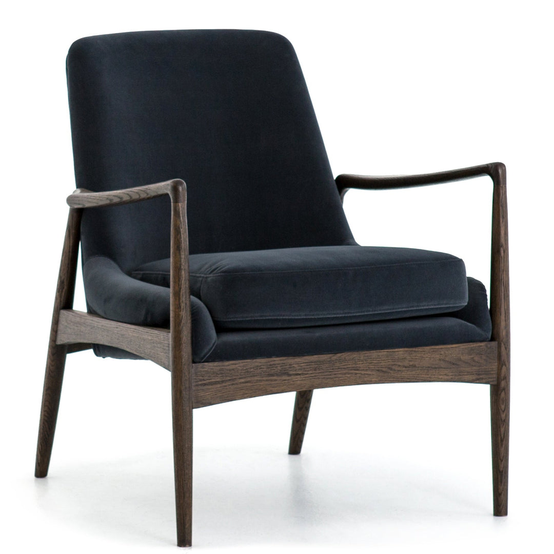 BRADEN SHADOW VELVET ARM CHAIR