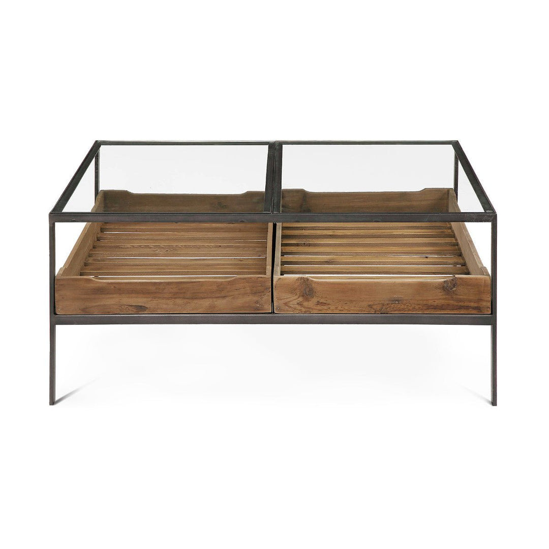 BRANDO TRAY SHELF COFFEE TABLE