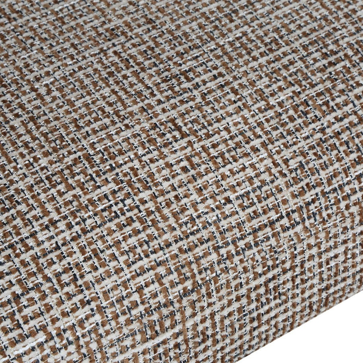 BRIAN WOVEN CHECK UPHOLSTERED ACCENT CHAIR