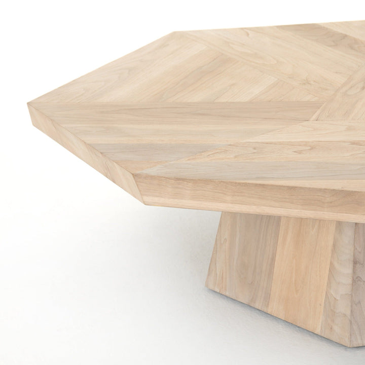 BROOKLYN LIGHT WALNUT COFFEE TABLE