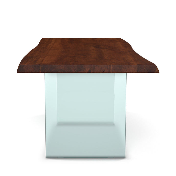 BROOKS LIVE EDGE DINING TABLE: AMERICANO