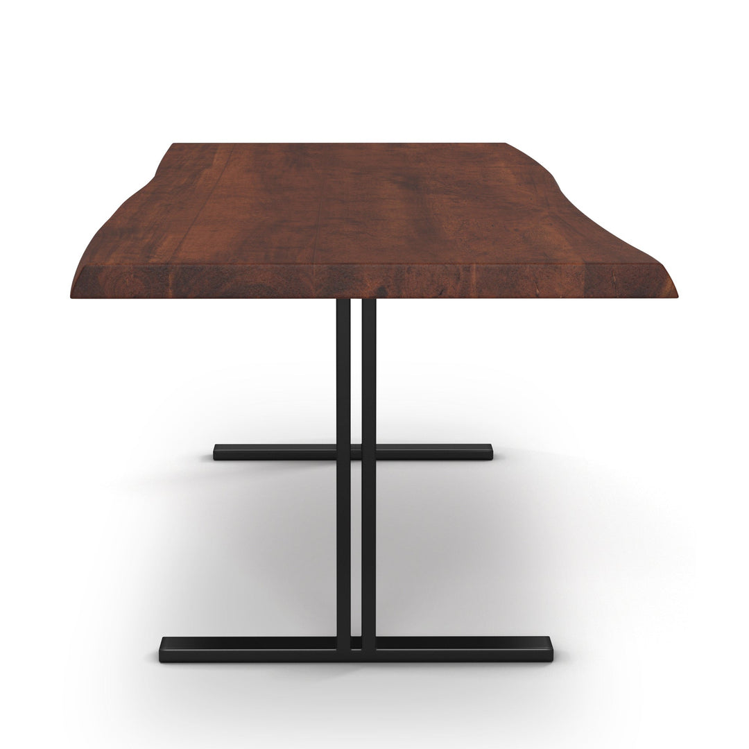 BROOKS LIVE EDGE DINING TABLE: AMERICANO