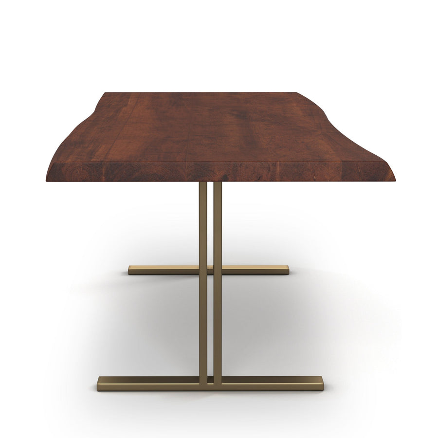 BROOKS LIVE EDGE DINING TABLE: AMERICANO