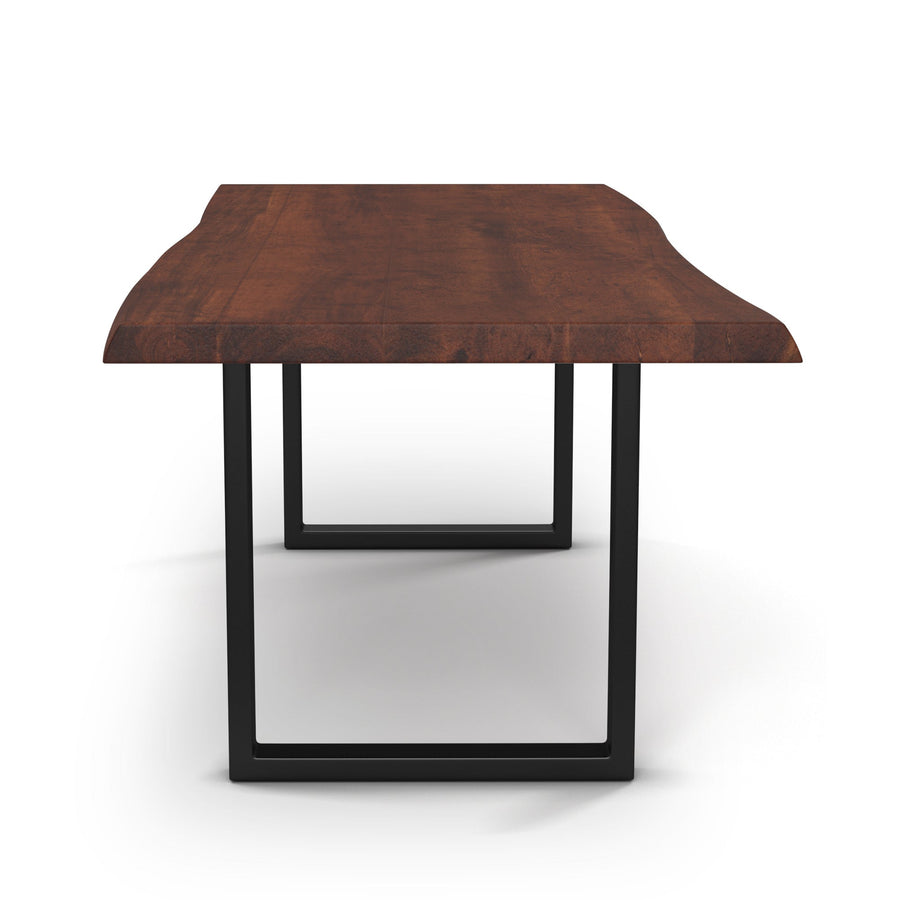 BROOKS LIVE EDGE DINING TABLE: AMERICANO