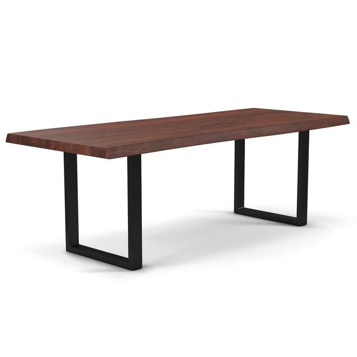 BROOKS LIVE EDGE DINING TABLE: AMERICANO