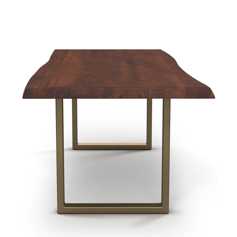 BROOKS LIVE EDGE DINING TABLE: AMERICANO