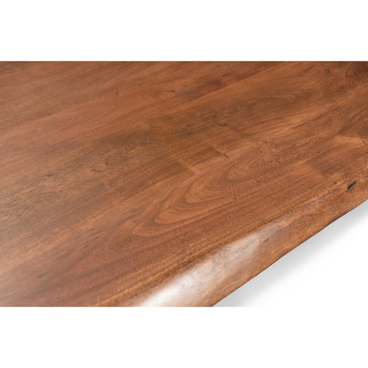 BROOKS LIVE EDGE DINING TABLE: AMERICANO