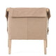 BUCKLE STRAPPED CHAIR: PALERMO NUDE