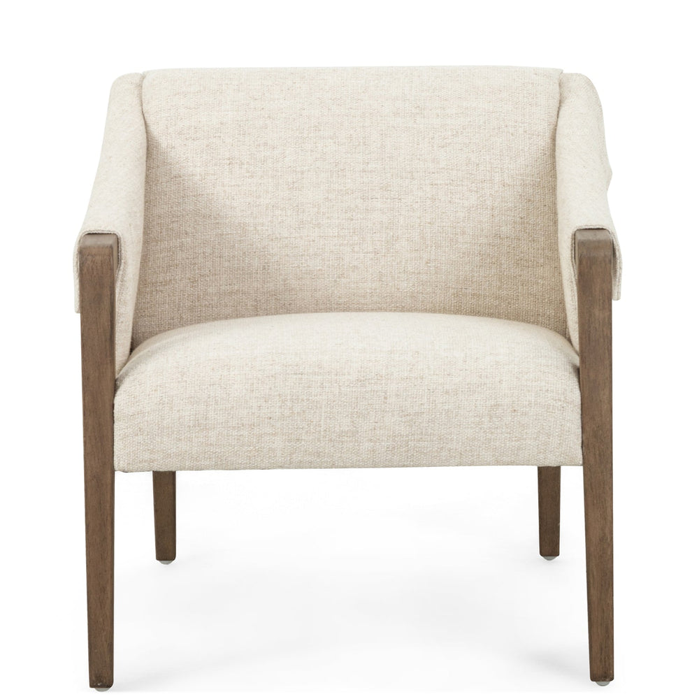 BUCKLE STRAPPED CHAIR: THAMES CREAM