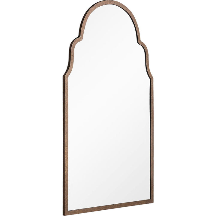 BURNISHED ARCH MIRROR