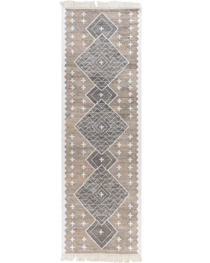 BURSA INDOOR - OUTDOOR RUG: TAUPE, CHARCOAL