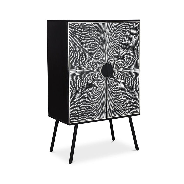 BURST MOSAIC BAR CABINET