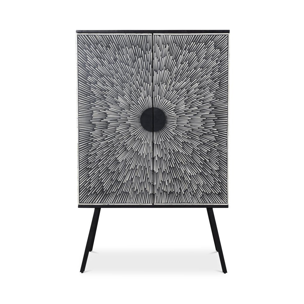 BURST MOSAIC BAR CABINET