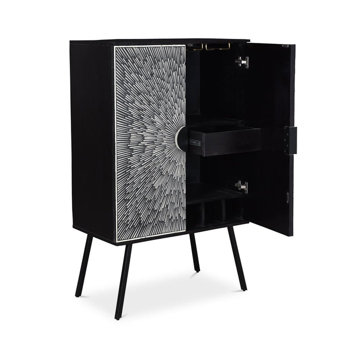 BURST MOSAIC BAR CABINET