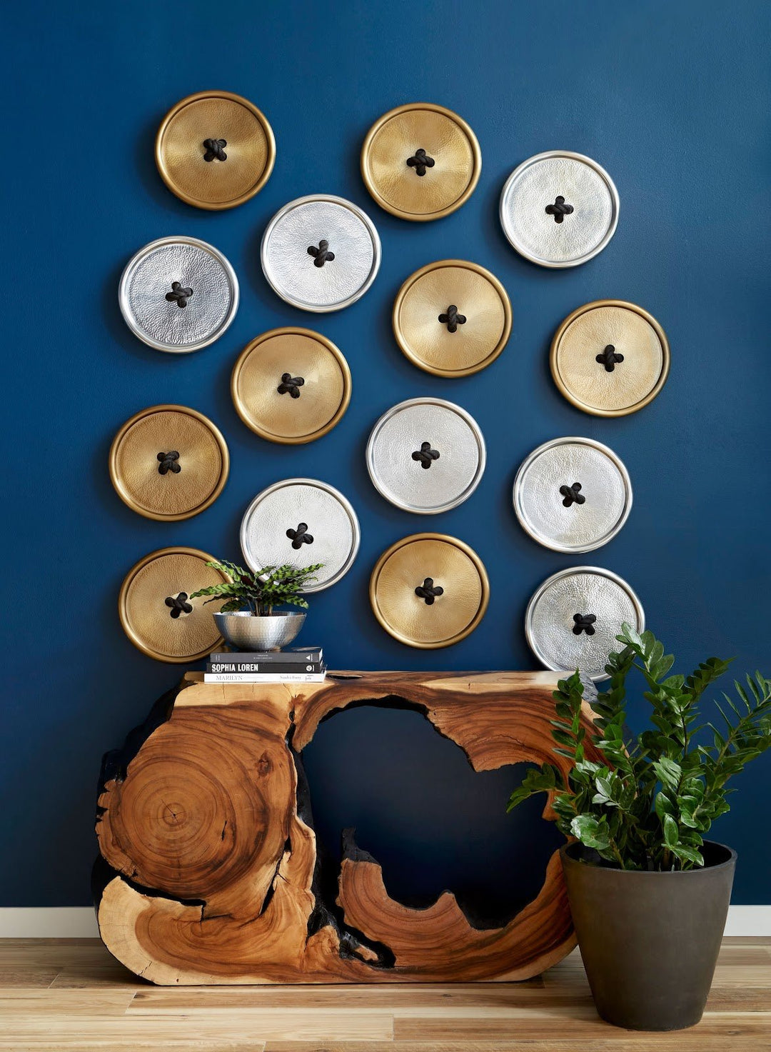 BUTTON WALL DECOR