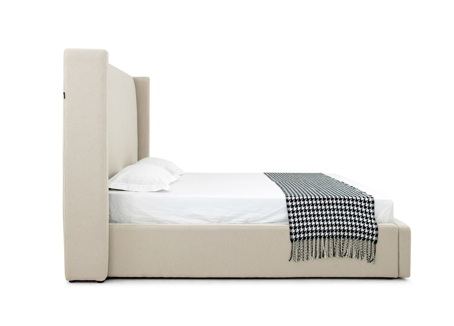 BYRNE BOUCLE UPHOLSTERED BED