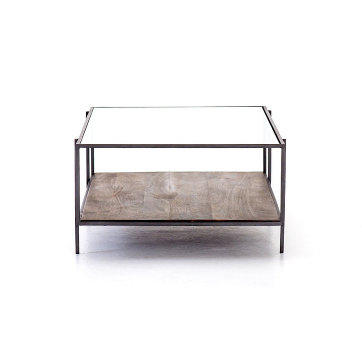 BYRON RECTANGULAR SHELF COFFEE TABLE