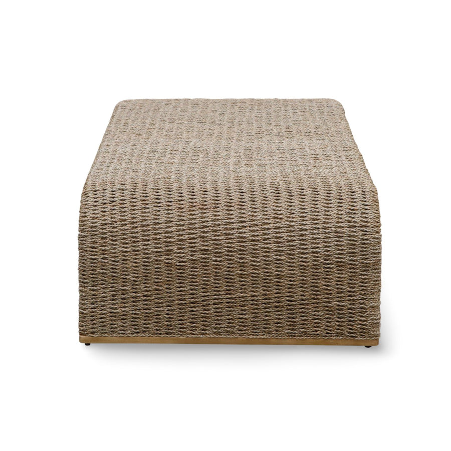 CALI NATURAL WOVEN SEAGRASS COFFEE TABLE