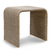 CALI NATURAL WOVEN SEAGRASS END TABLE