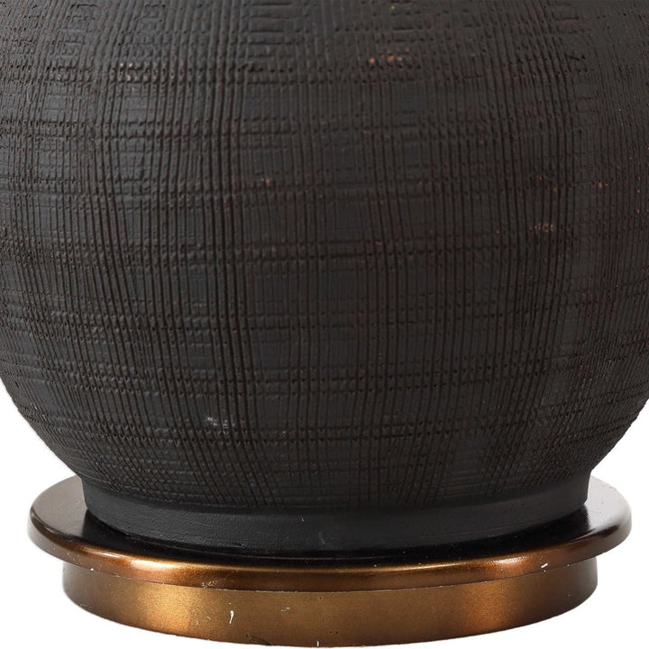 CALISTOGA MATTE BLACK LAMP