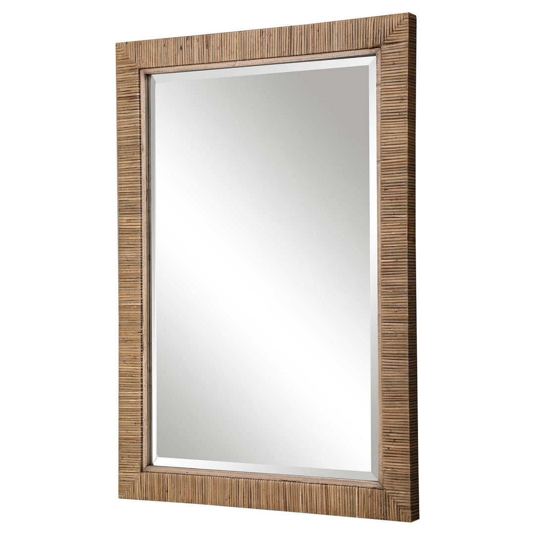 CAPE RATTAN WRAPPED MIRROR