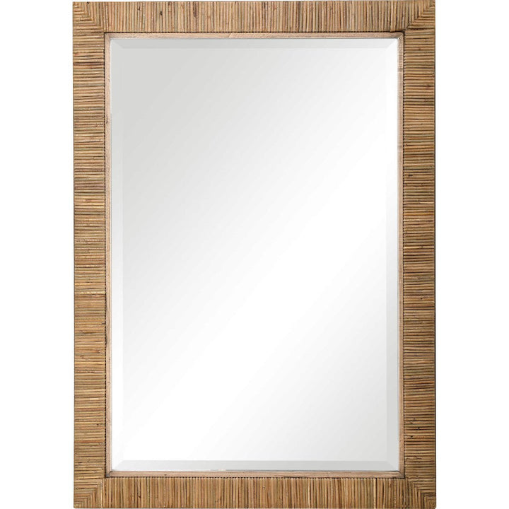 CAPE RATTAN WRAPPED MIRROR