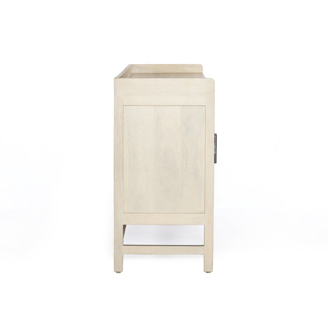 CAPRICE NATURAL MANGO WOOD + CANE SIDEBOARD