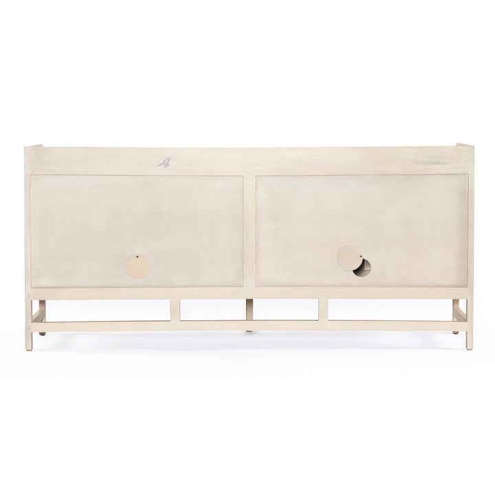 CAPRICE NATURAL MANGO WOOD + CANE SIDEBOARD