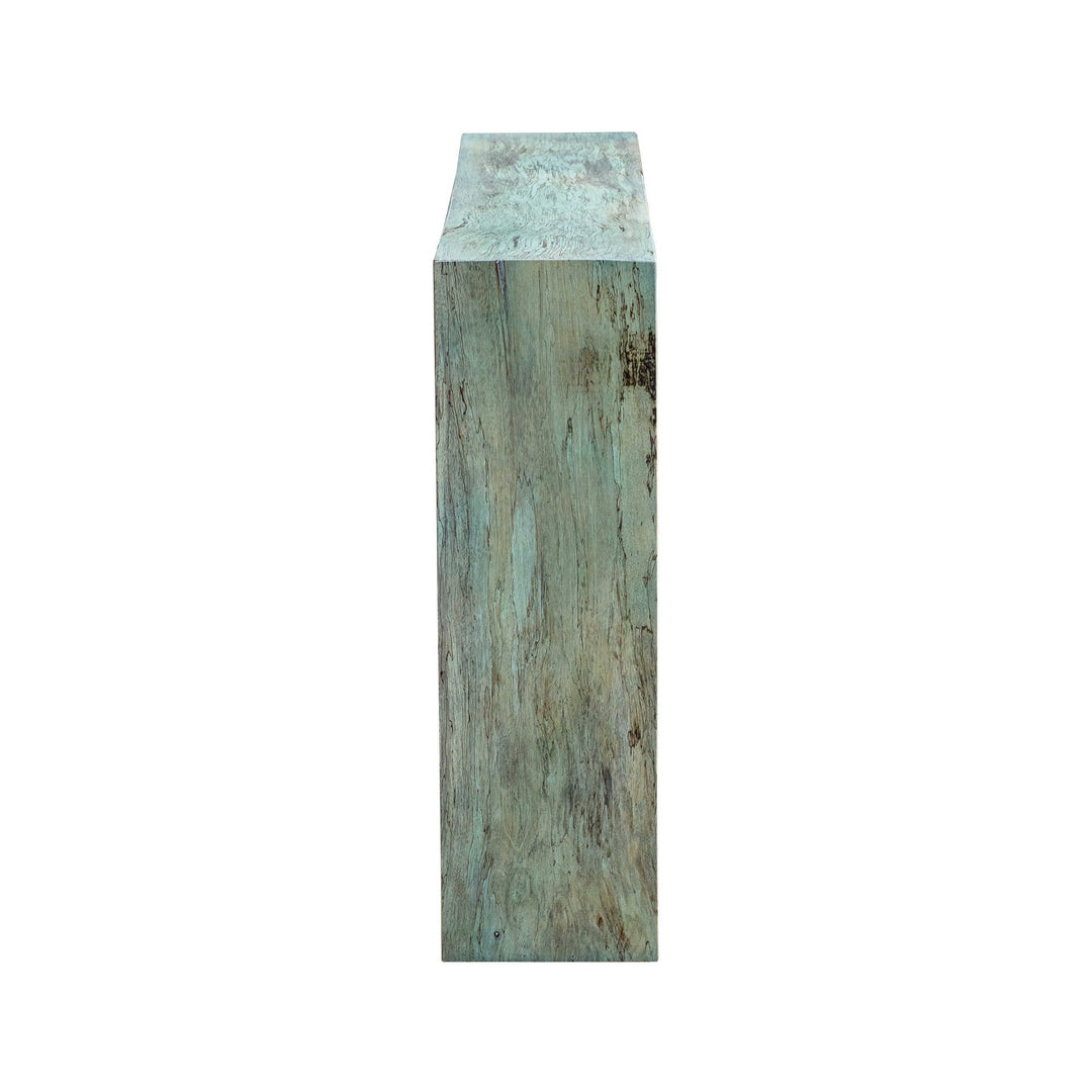 CARIBBEAN BLUE TAMARIND WOOD CONSOLE TABLE