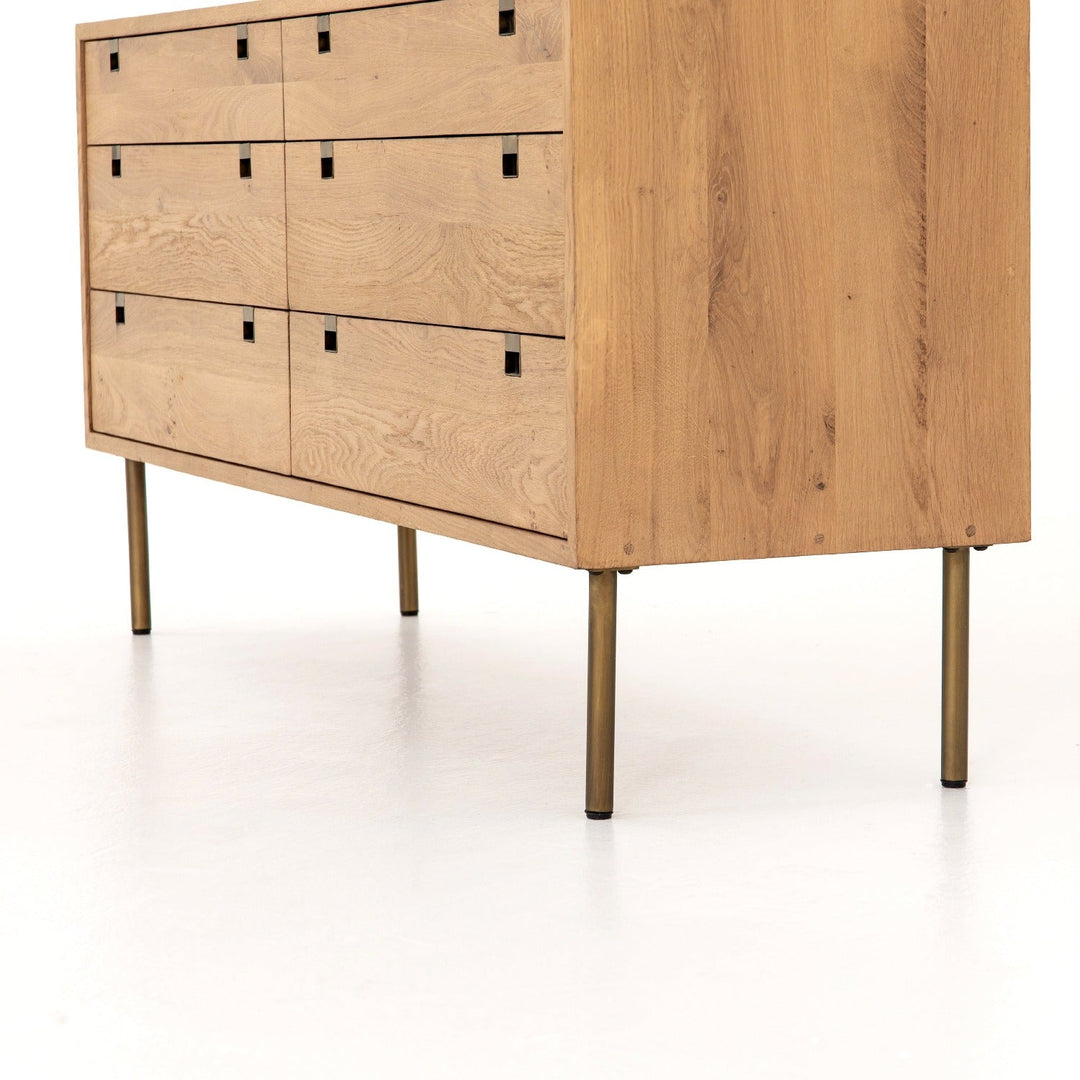 CARLISLE NATURAL OAK DRESSER