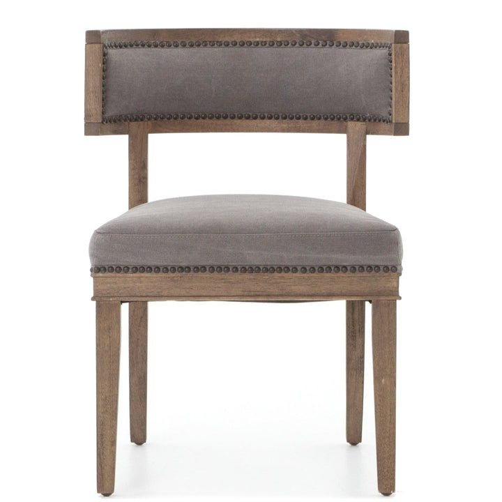 CARTER DARK MOON CANVAS DINING CHAIR