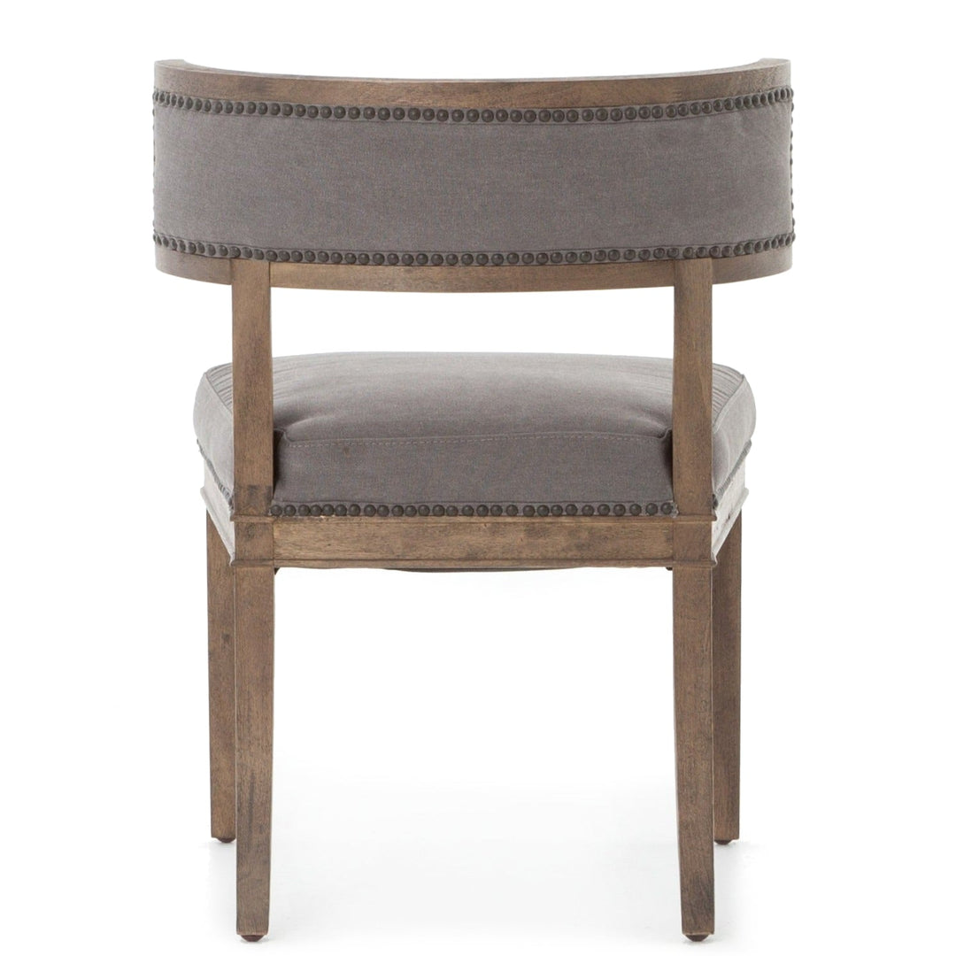 CARTER DARK MOON CANVAS DINING CHAIR