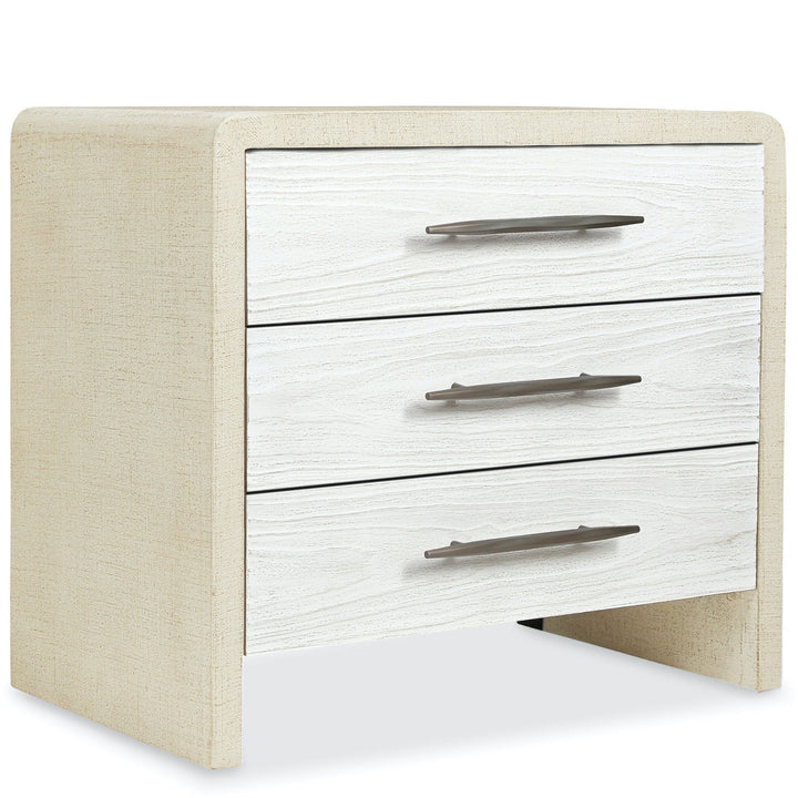 CASCADE BURLAP BLANC 3 - DRW NIGHTSTAND