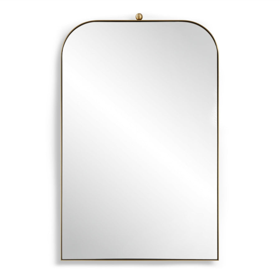 CASSIDY BRASS ARCH MIRROR