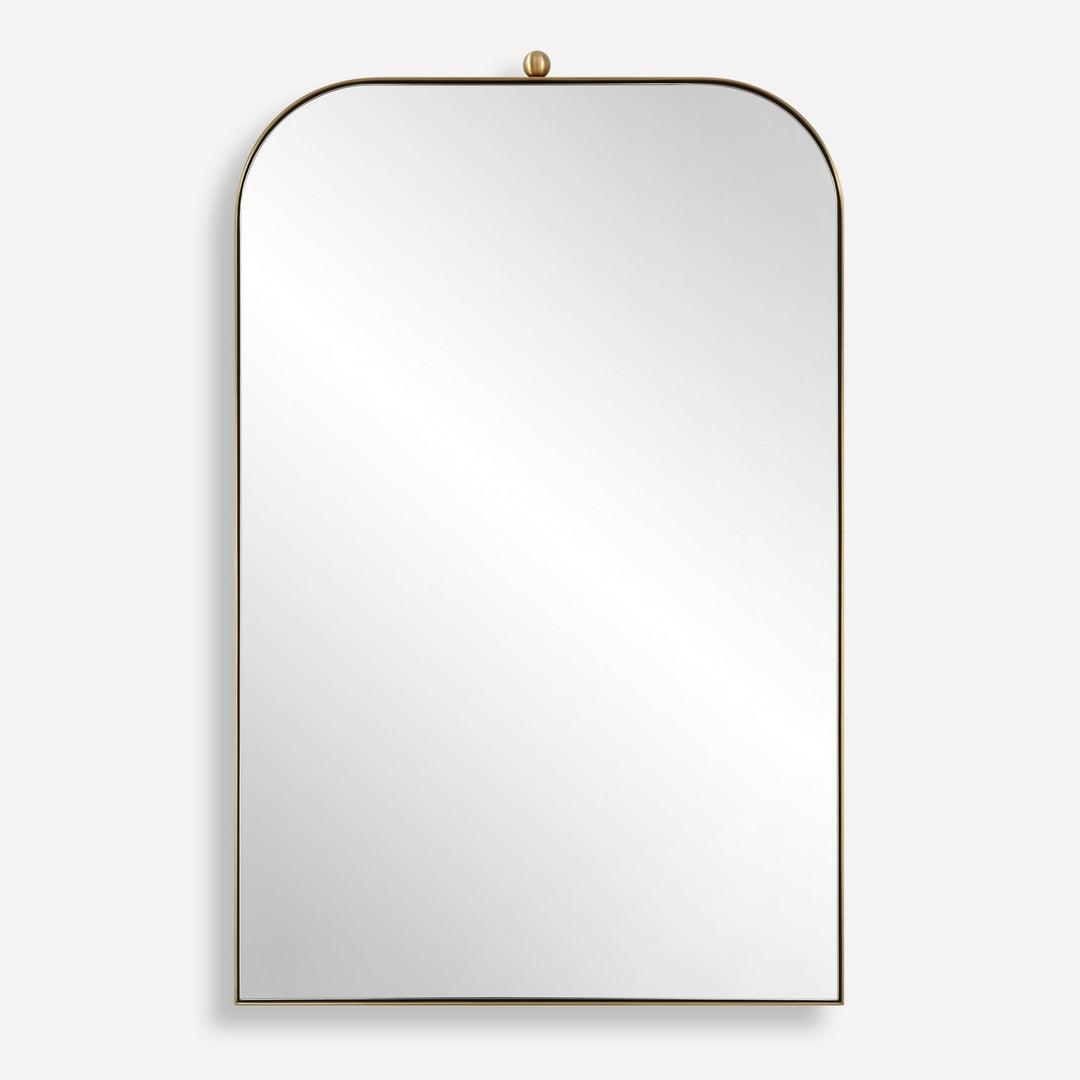 CASSIDY BRASS ARCH MIRROR