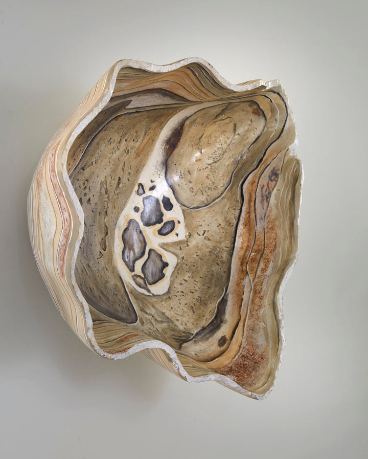 CAST ONYX BOWL WALL SCULPTURES