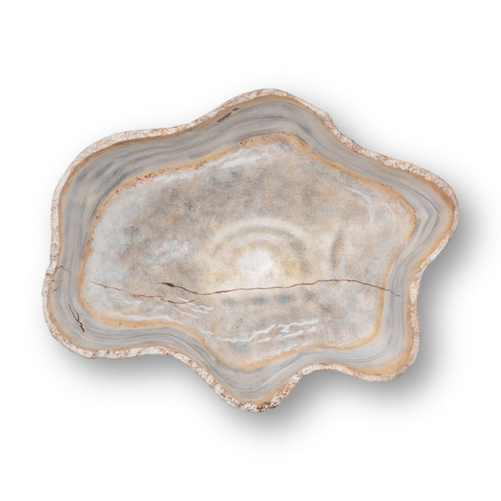 CAST ONYX BOWL WALL SCULPTURES