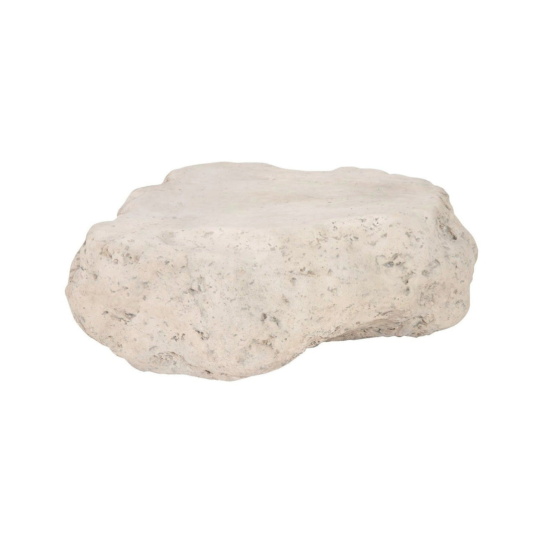 CAST STONE BOULDER INDOOR - OUTDOOR COFFEE TABLE