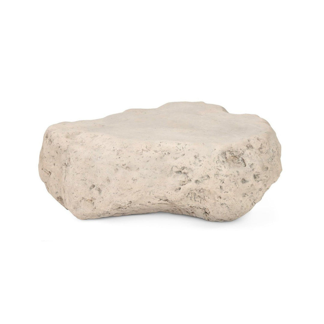 CAST STONE BOULDER INDOOR - OUTDOOR COFFEE TABLE