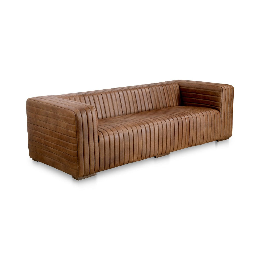 CASTLE VINTAGE LEATHER SOFA