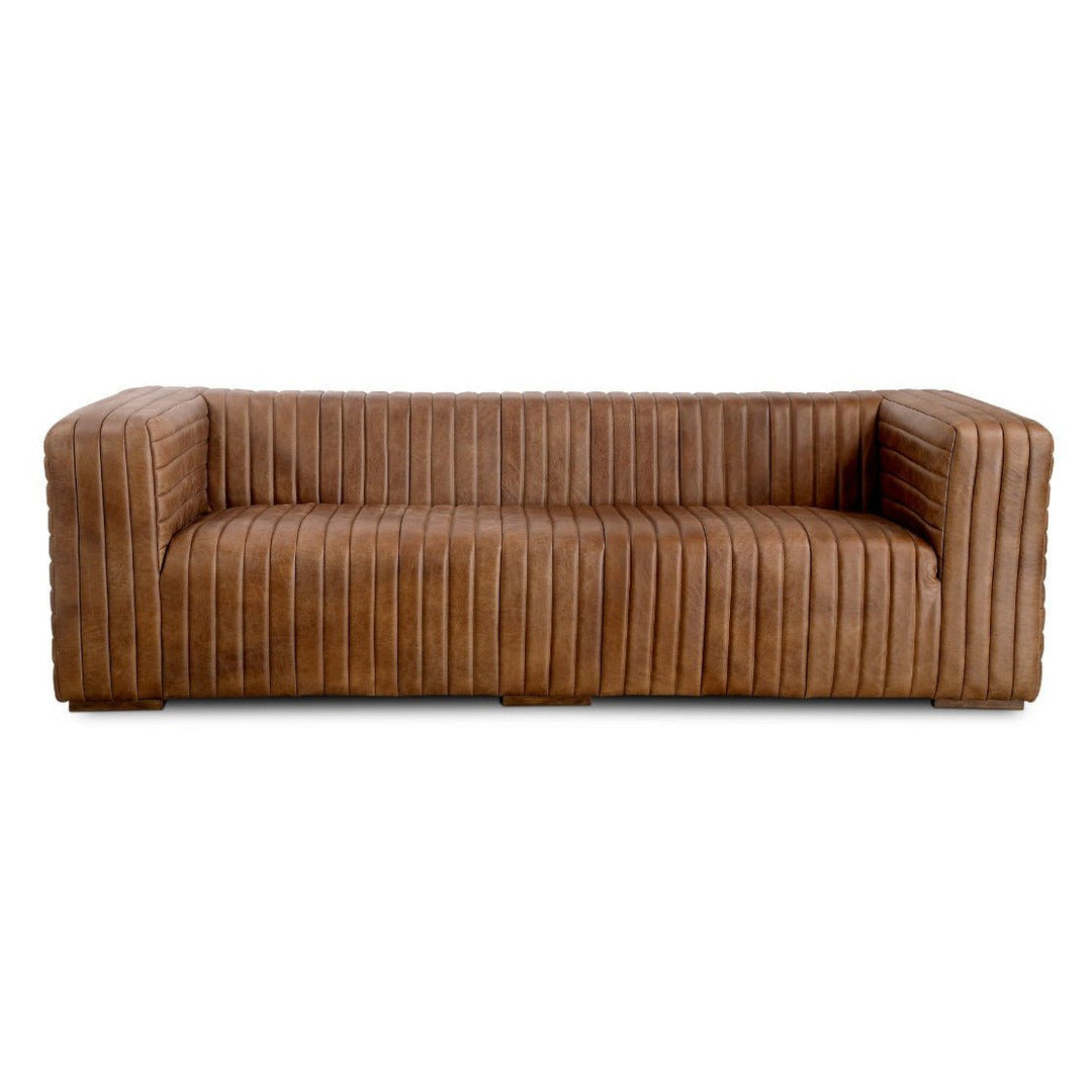 CASTLE VINTAGE LEATHER SOFA