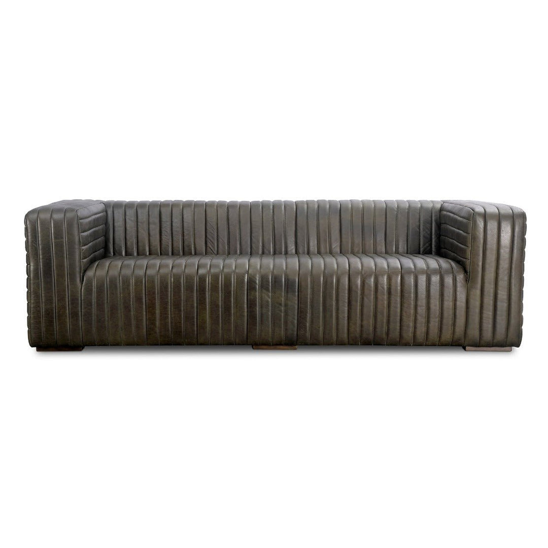 CASTLE VINTAGE LEATHER SOFA