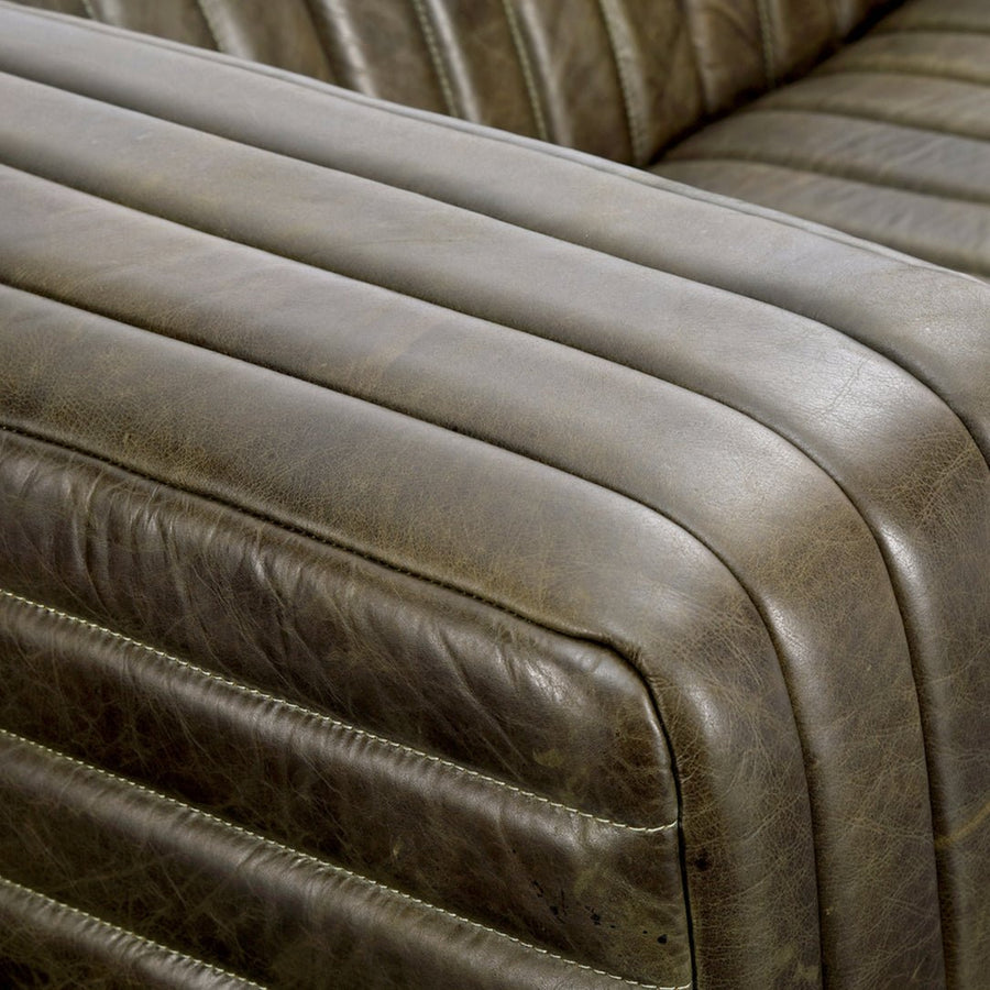 CASTLE VINTAGE LEATHER SOFA